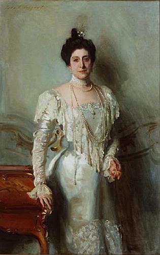 John Singer Sargent Portrait of Mrs. Asher B. Wertheimer Sweden oil painting art